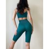 Жіночий безшовний комплект Cami Top + Tracks RIB (Harbor blue) Жіночий безшовний комплект Cami Top + Tracks RIB (Harbor blue)